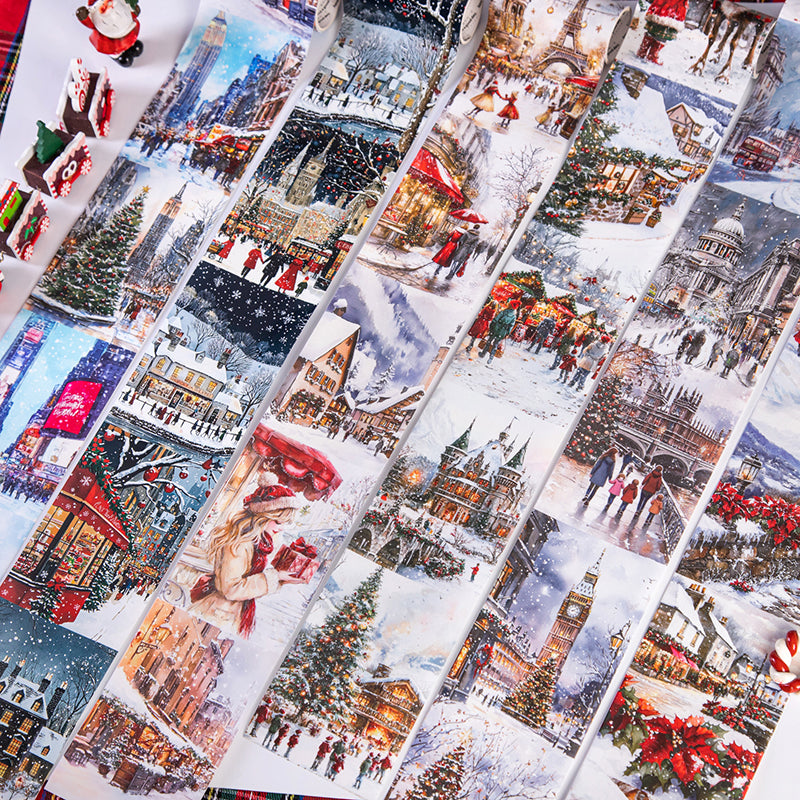 Christmas City Wide Washi Tape