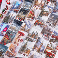 Ruban Washi de Noël sur toute la largeur de la ville
