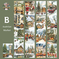 Weihnachtsstadt breites Washi-Tape