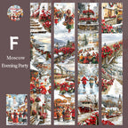 Christmas City Wide Washi Tape