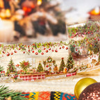 Ruban adhésif décoratif PET – Thème festif d’hiver