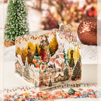 Ruban adhésif décoratif PET – Thème festif d’hiver