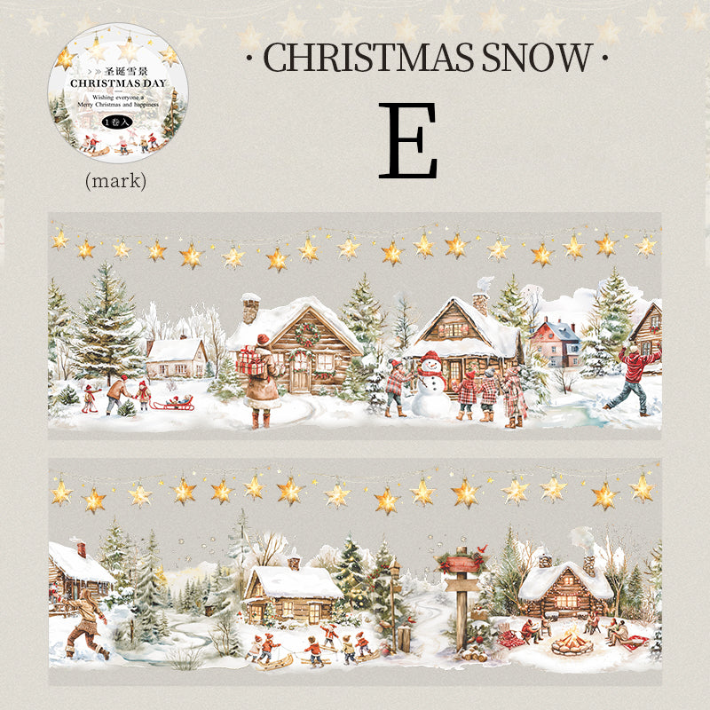 Christmas Day PET Tape