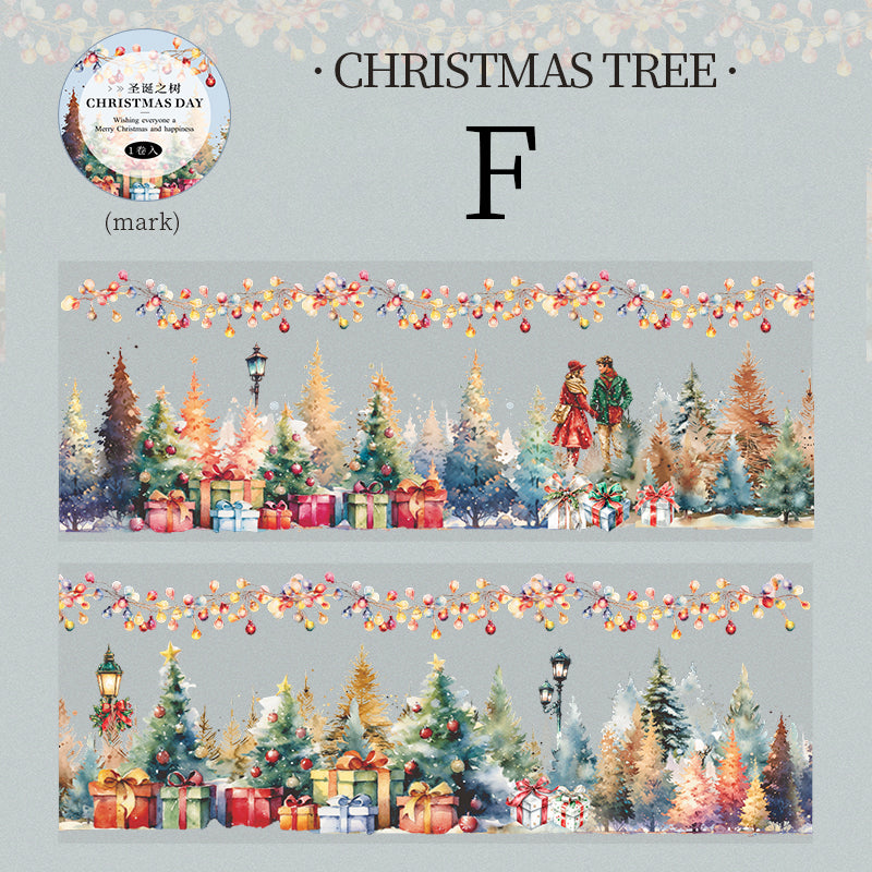 Christmas Day PET Tape