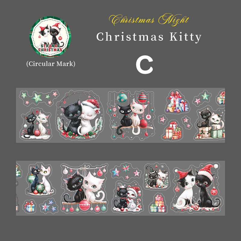 クリスマスナイトシリーズ 既製カットPETテープ