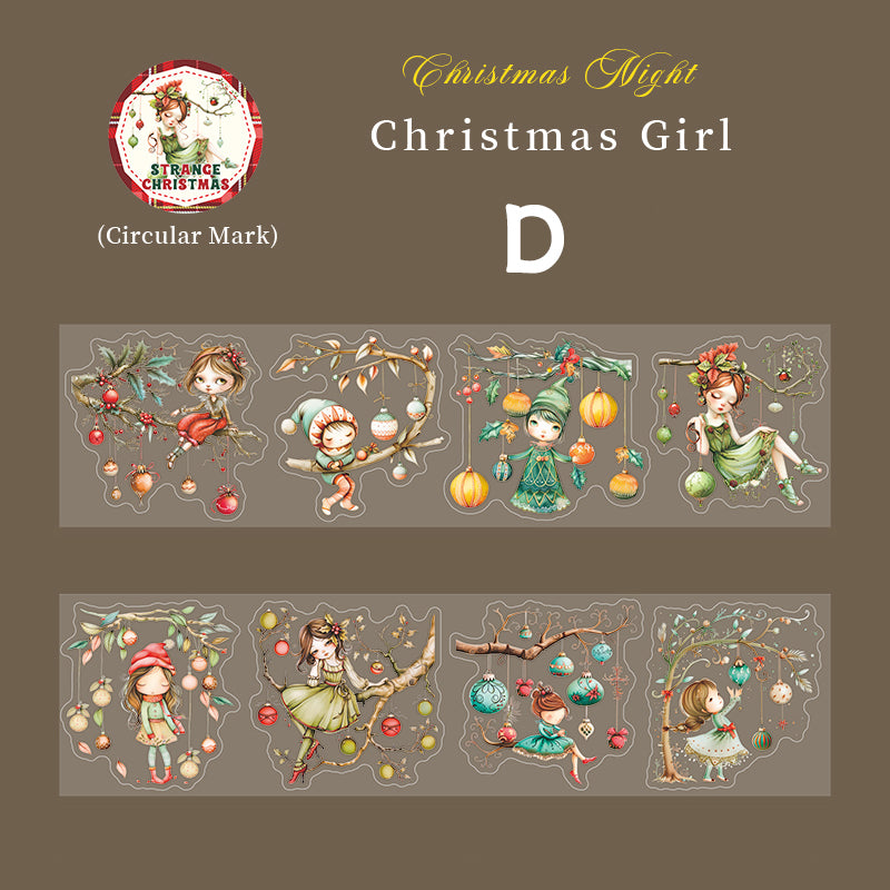クリスマスナイトシリーズ 既製カットPETテープ