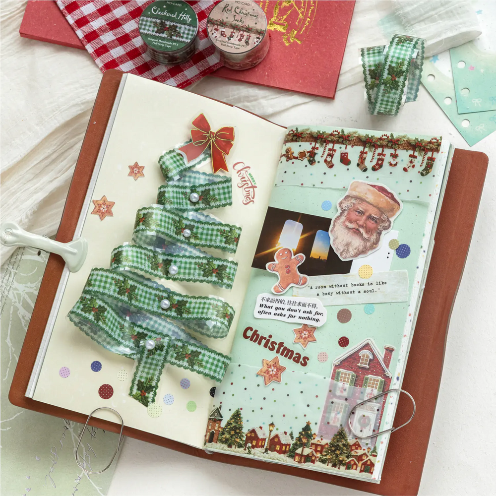 Christmas Journaling Decorative PET Tape
