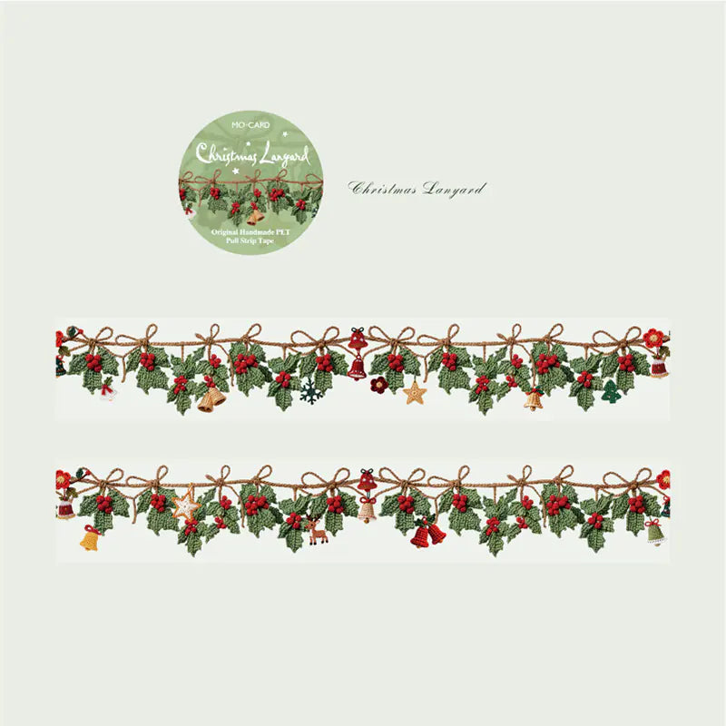 Weihnachts-Journaling Dekorative PET-Band