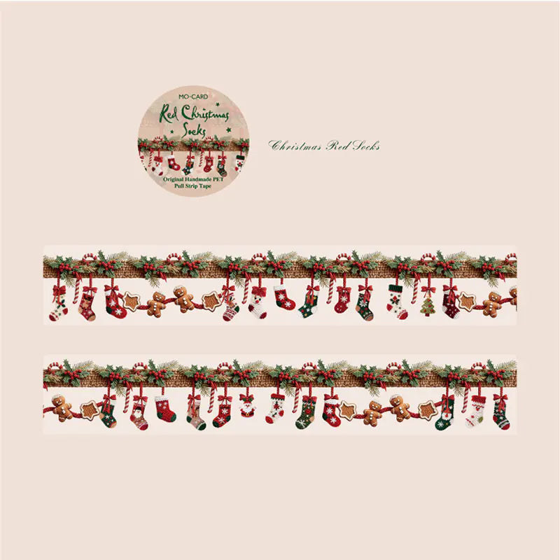 Weihnachts-Journaling Dekorative PET-Band