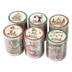 Vorgeschnittenes PET-Klebeband der Christmas Night-Serie