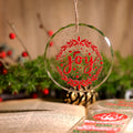 Weihnachts-UV-Transferaufkleber
