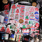 Weihnachts-UV-Transferaufkleber