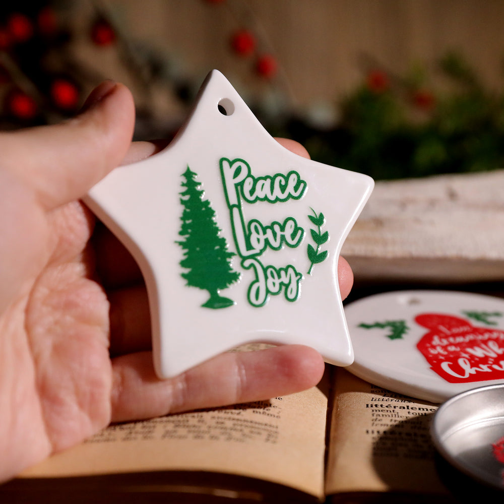 Autocollants de transfert UV de Noël