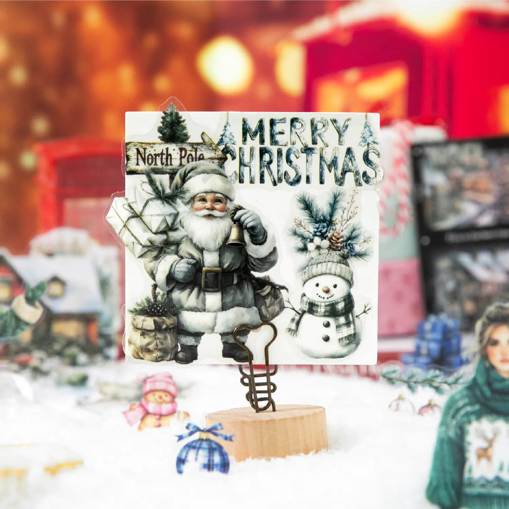 Weihnachts- & Winterlandschafts-Aufkleber