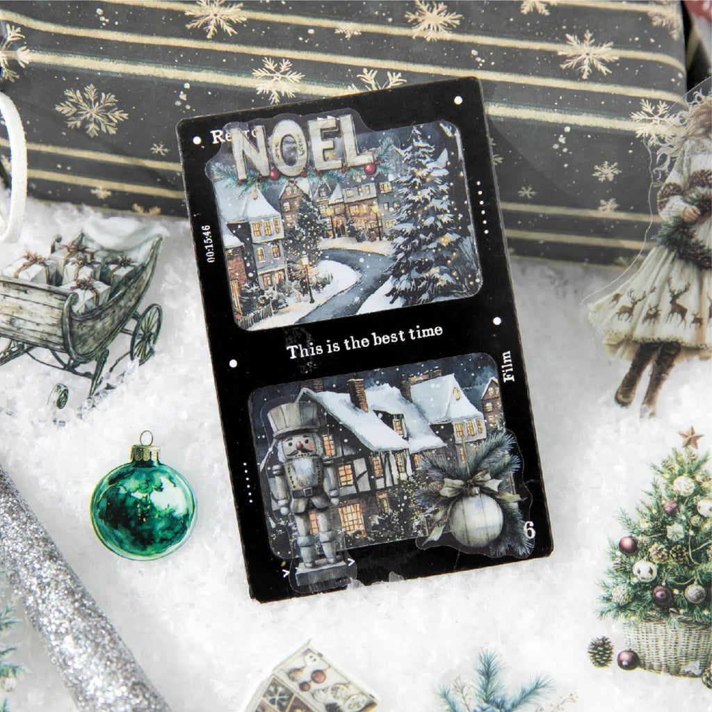 Weihnachts- & Winterlandschafts-Aufkleber