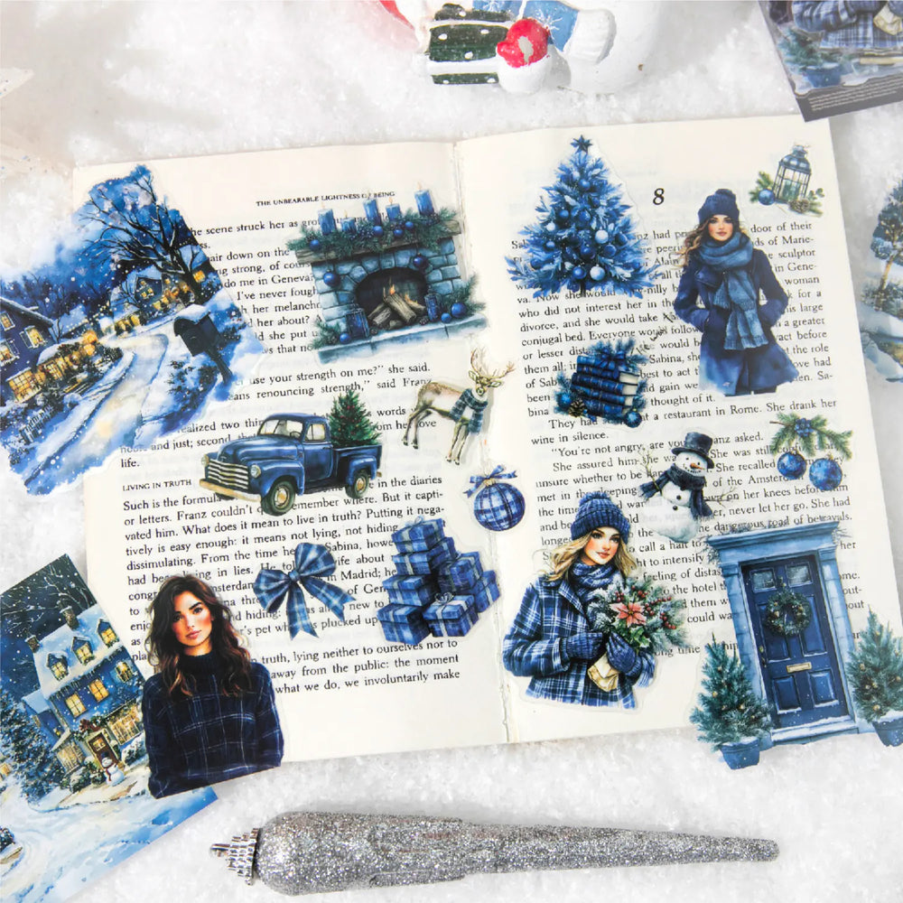 Weihnachts- & Winterlandschafts-Aufkleber