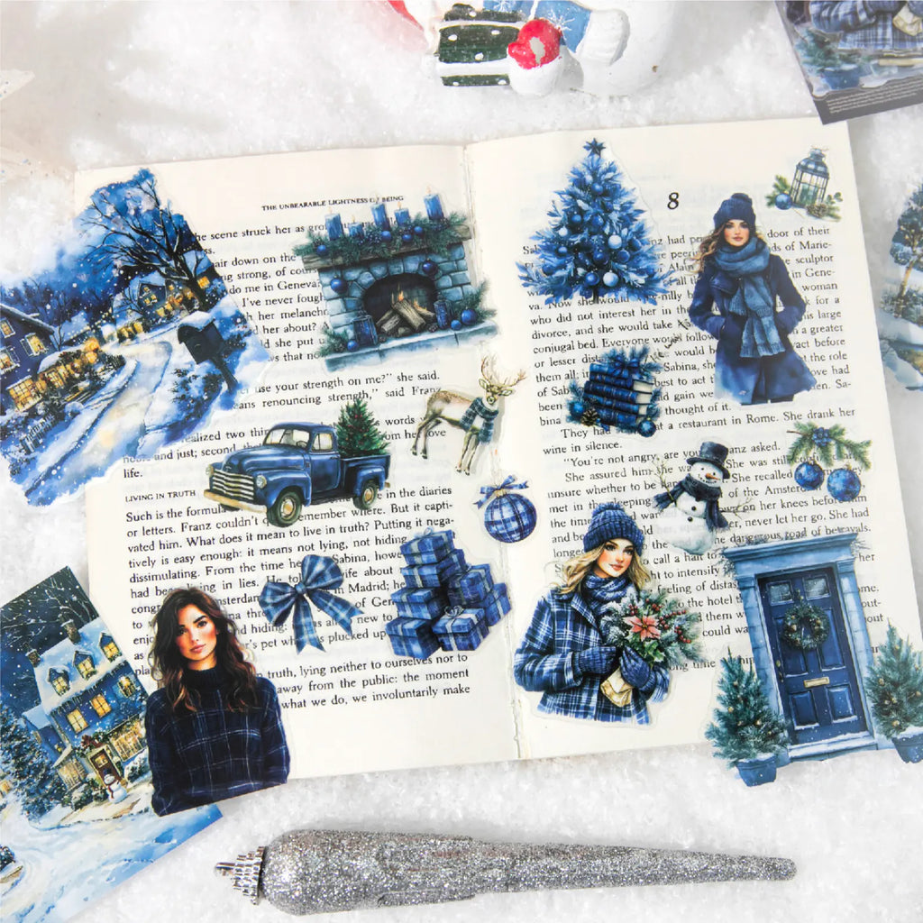 Weihnachts- & Winterlandschafts-Aufkleber