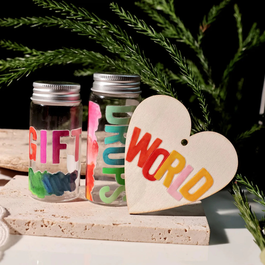 Colorful Alphabet UV DTF Transfer Stickers