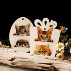 Cute Cat  Dog  Panda UV DTF Transfer Stickers