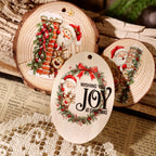 Cute Christmas Peekaboo UV DTF Transfer Stickers