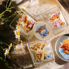 Cute Highland Cow UV DTF Transfer Stickers
