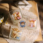Cute Highland Cow UV DTF Transfer Stickers