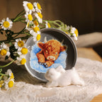 Cute Highland Cow UV DTF Transfer Stickers