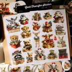 Cute Pet & Animal Gift UV DTF Transfer Stickers