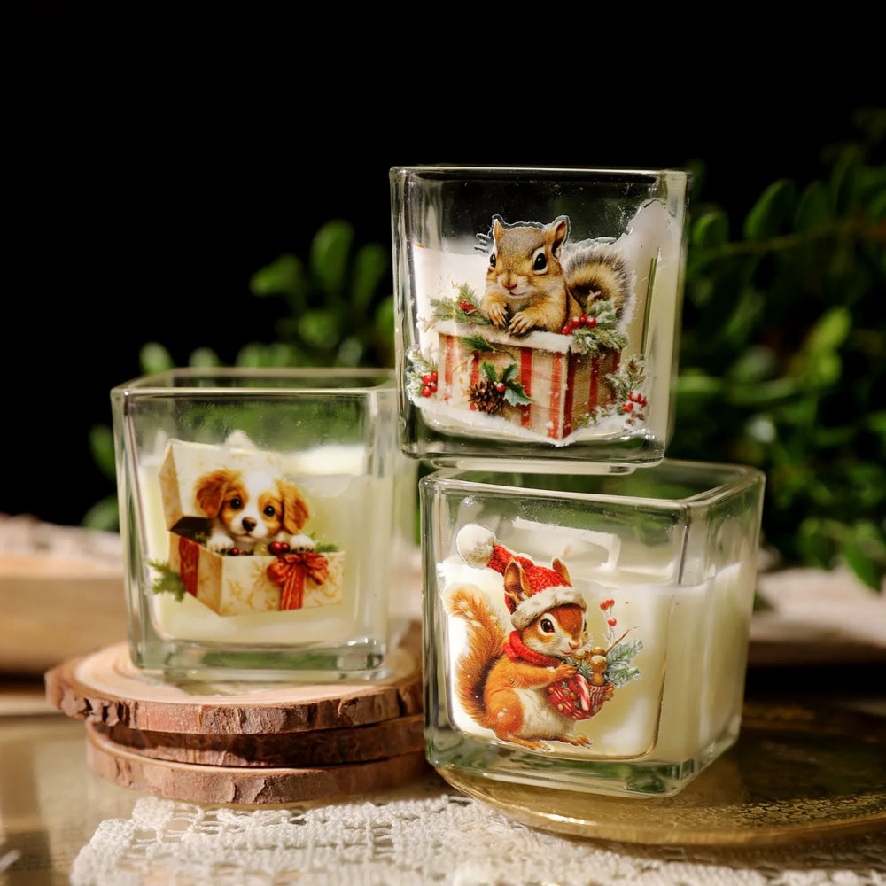 Cute Pet & Animal Gift Crystal Transfer Stickers