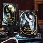 Dark Gothic Background Paper | Fantasy Occult Art Scrapbooking Pages