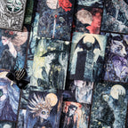 Dark Gothic Background Paper | Fantasy Occult Art Scrapbooking Pages