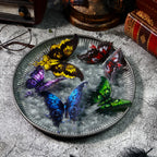 Autocollants papillon vintage gothiques sombres pour animaux de compagnie – 4 styles d'autocollants pour journal intime