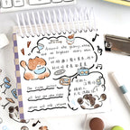 Ensemble de ruban adhésif décoratif découpé à l'emporte-pièce avec des motifs de chats mignons | Autocollants pour animaux de compagnie Kawaii chaton