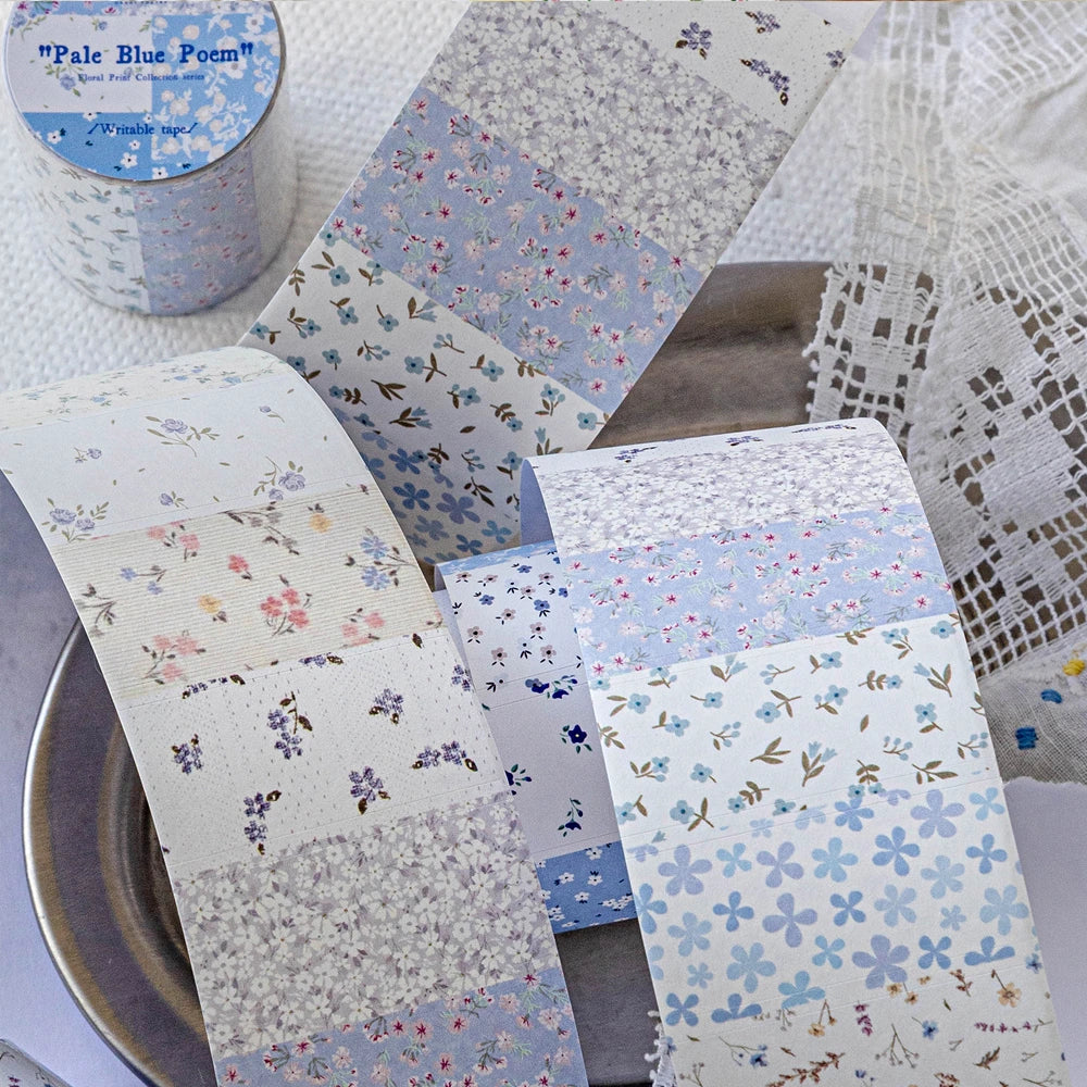 Die-Cut Flower Washi Tape – Scrapbooking & Journal Decoration