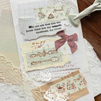 Die-Cut Flower Washi Tape – Scrapbooking & Journal Decoration