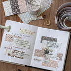 Die-Cut Flower Washi Tape – Scrapbooking & Journal Decoration