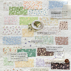 Die-Cut Flower Washi Tape – Scrapbooking & Journal Decoration