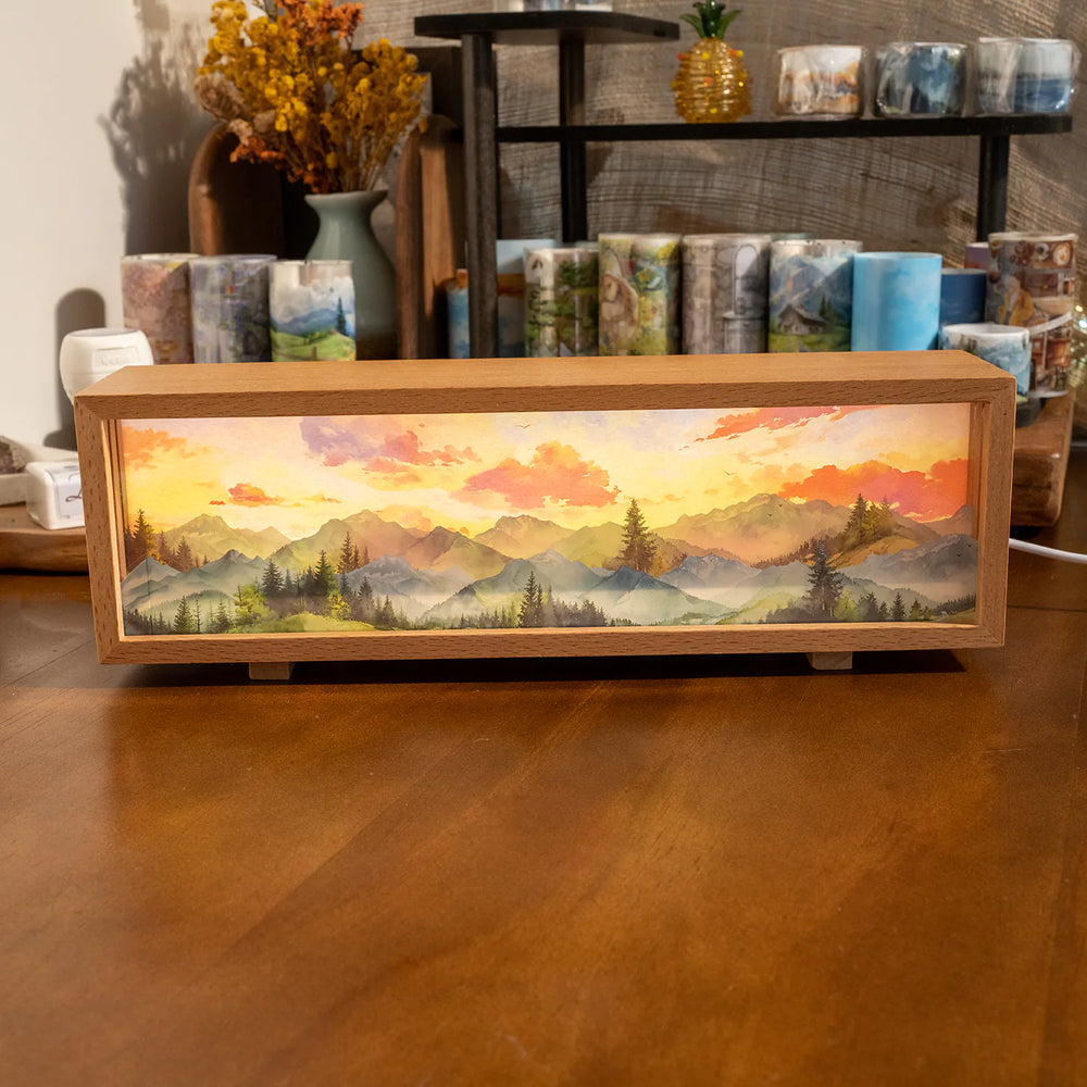 DIY Sticker Shadow Box Night Light Kit