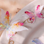 Dreamy Glass Butterfly PET Tape - Journaling  Pre-Cut Tape