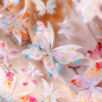 Dreamy Glass Butterfly PET Tape - Journaling  Pre-Cut Tape