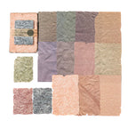 Scrapbooking-Papier-Set mit geprägter Textur