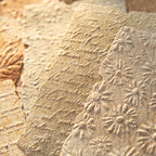 Scrapbooking-Papier-Set mit geprägter Textur