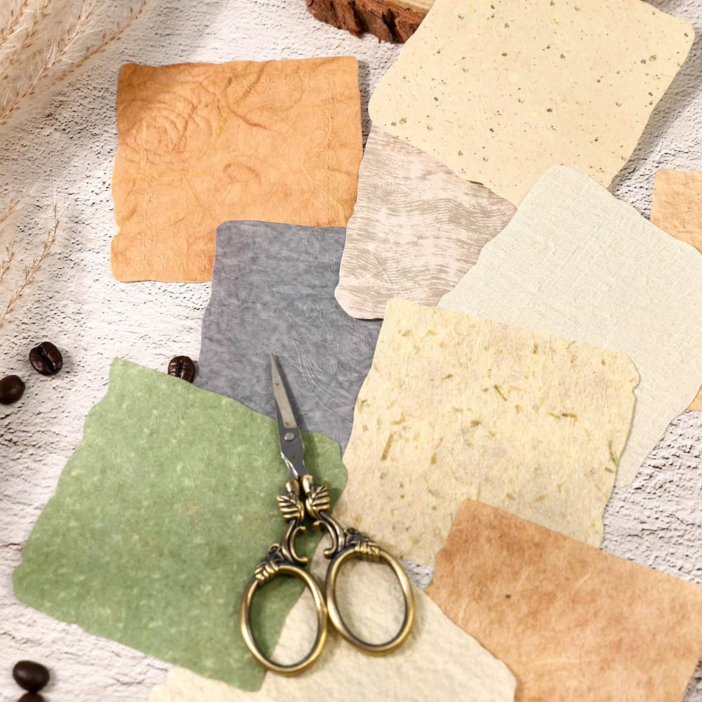 Papier texturé gaufré pour la fabrication de cartes de scrapbooking