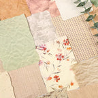 Papier texturé gaufré pour la fabrication de cartes de scrapbooking