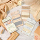 Papier texturé gaufré pour la fabrication de cartes de scrapbooking
