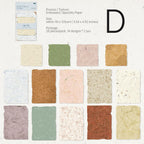 Papier texturé gaufré pour la fabrication de cartes de scrapbooking