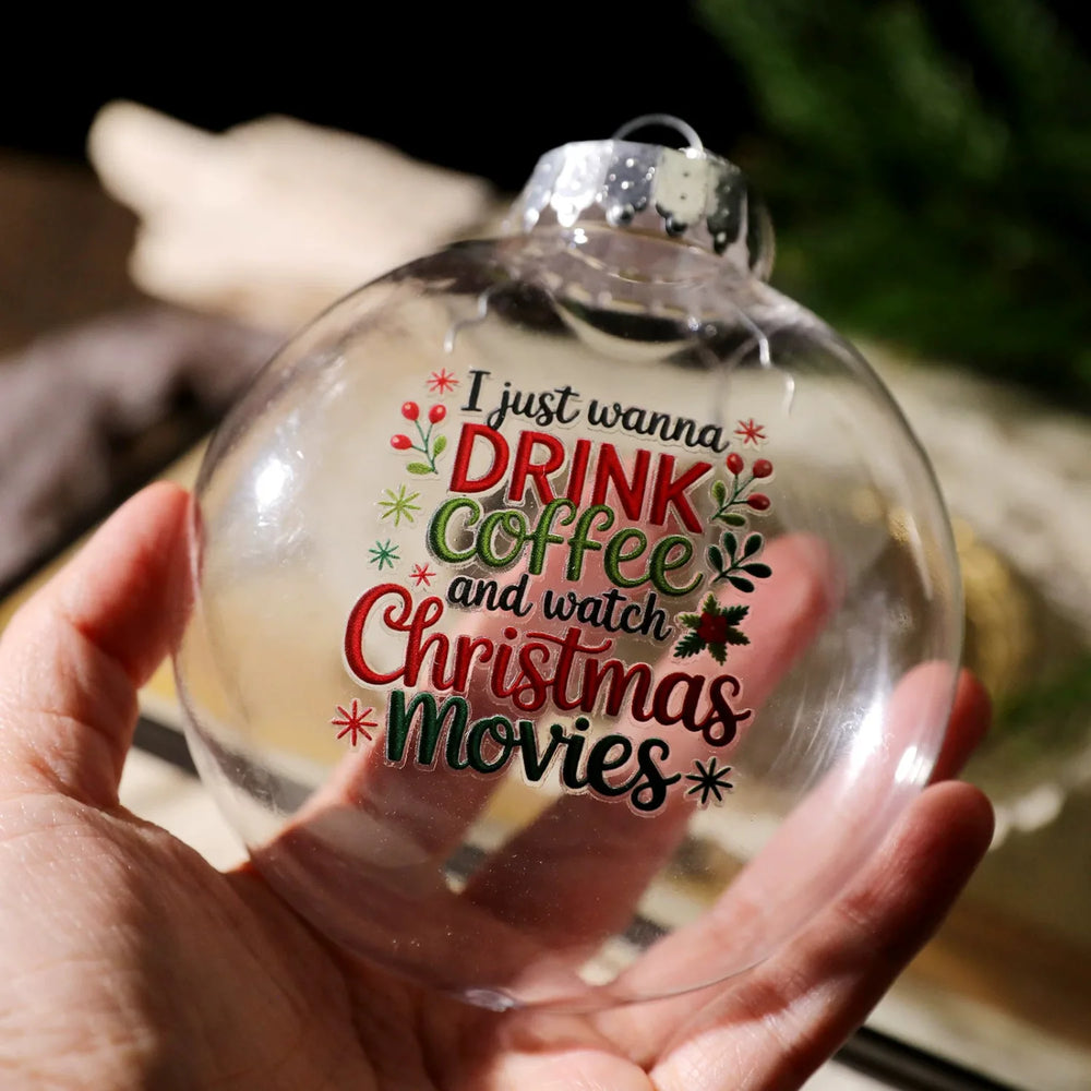 Embroidered Christmas Rub-on Transfer Stickers