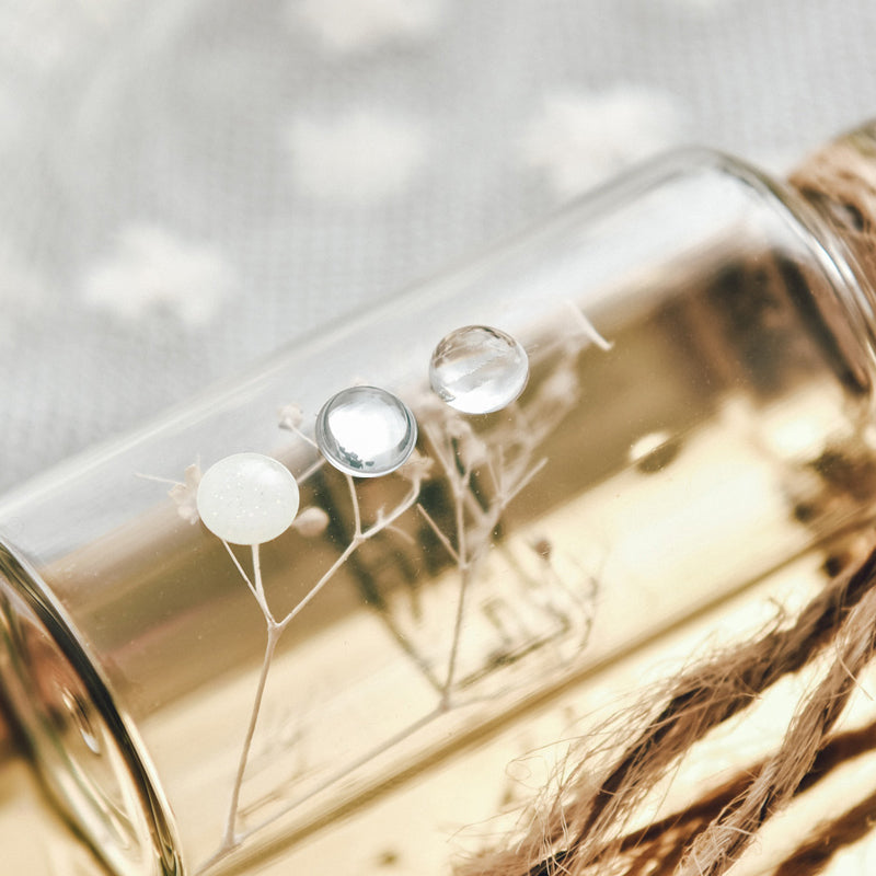 Autocollants adhésifs artisanaux en forme de gouttes de rosée