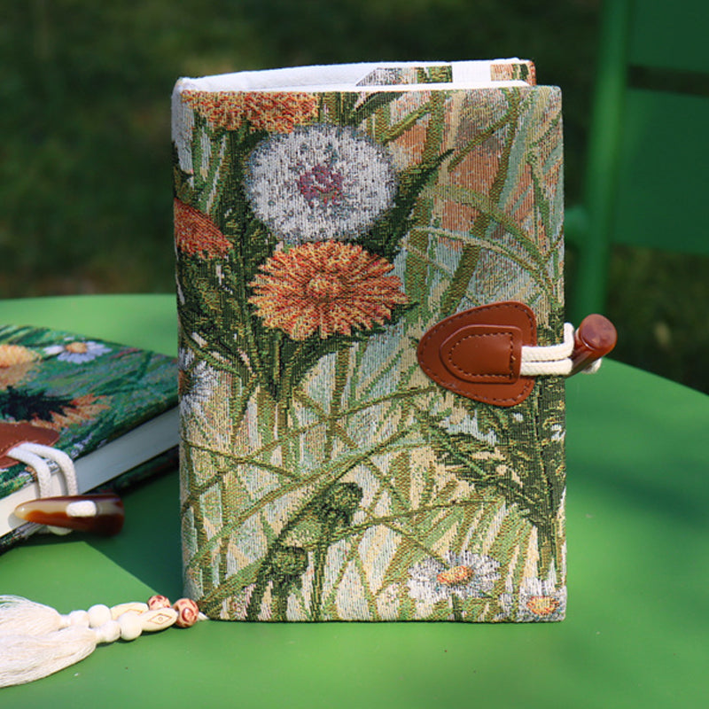 Handmade A5 Fabric Covered Bullet Journal Personalized Gift