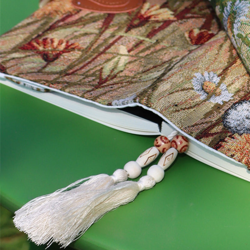 Bullet Journal recouvert de tissu style automne